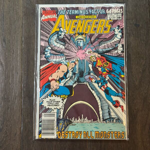 Marvel Avengers Annual Comic Book The Terminus Factor Vintage Collectible
